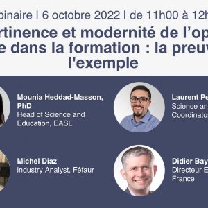 banner avec intervenants webinaire Fefaur x EASL x Enovation