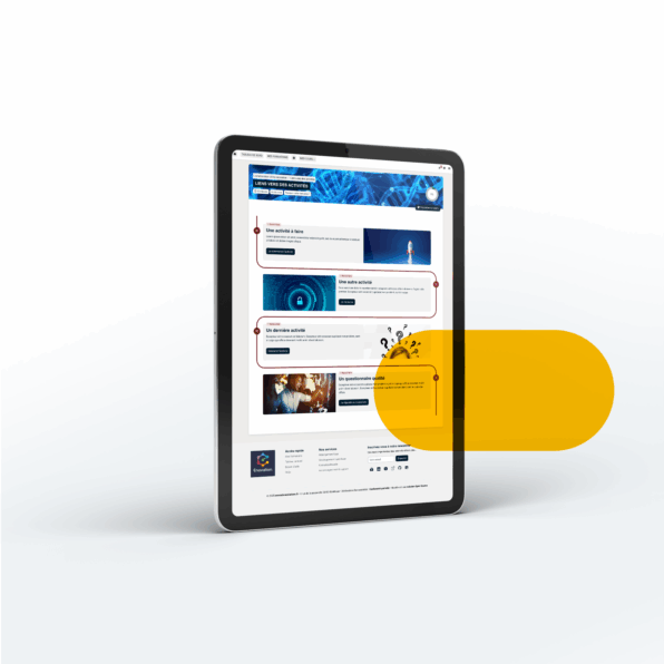 Image of a screen with Enovation enoCard plugin