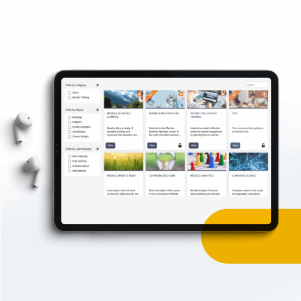 Image of a screen with Enovation enoCatalog plugin